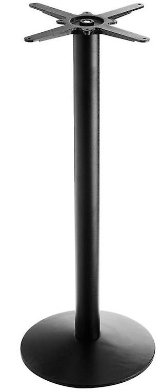 Arko Small Round Poseur Table Base Black Cast Iron