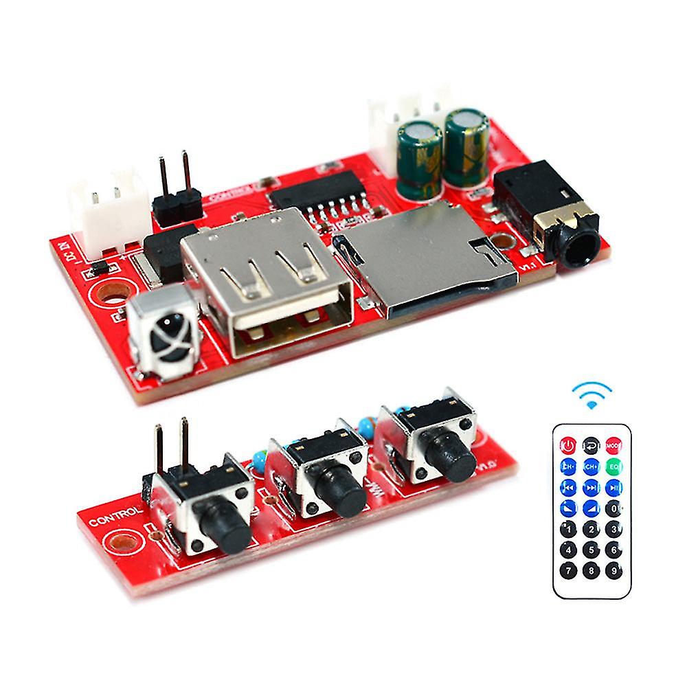 Tf Card Usb Mp3 Decoding Board Module 3.6-24v Mp3 Decoder Board Wav Lossless Decoder Board
