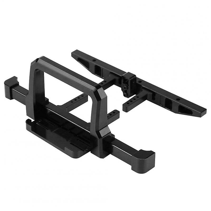 1/10 RC Car Upgrade Part Aluminum Alloy Front&Rear Bumper for Traxxas TRX-4 Crawler Front bumper + r