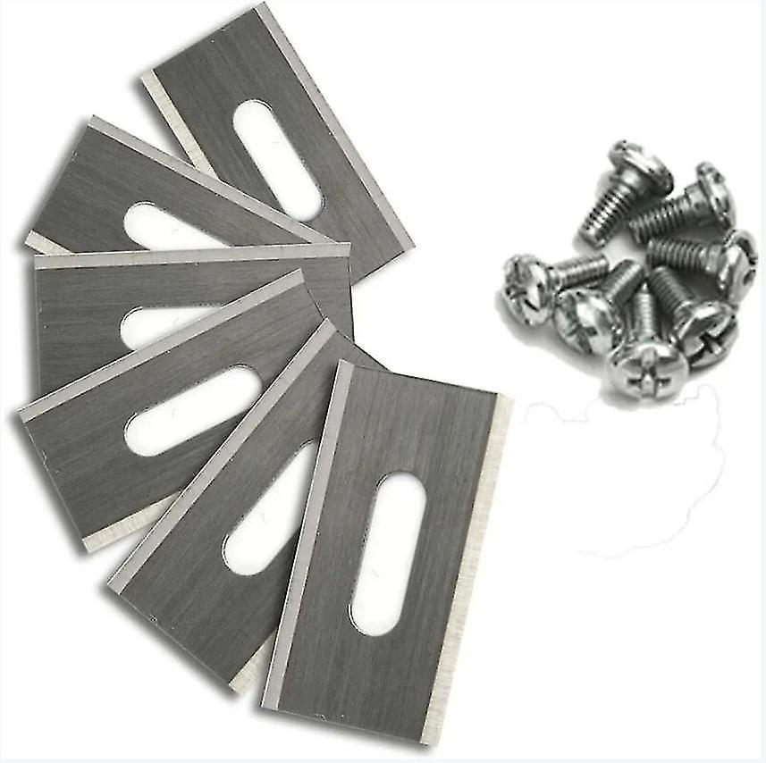 30 Pcs Grass Blades For Husqvarna With Double Sharp Stainless Steel Blade 36.5*18.5*0.65mm