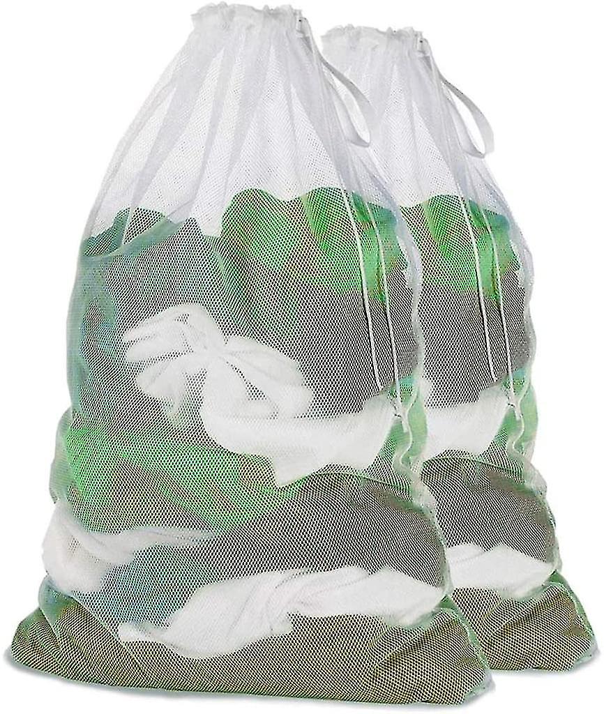 2 Piece Laundry Bag, 60x90 Cm Laundry Net Set For Laundry Bag