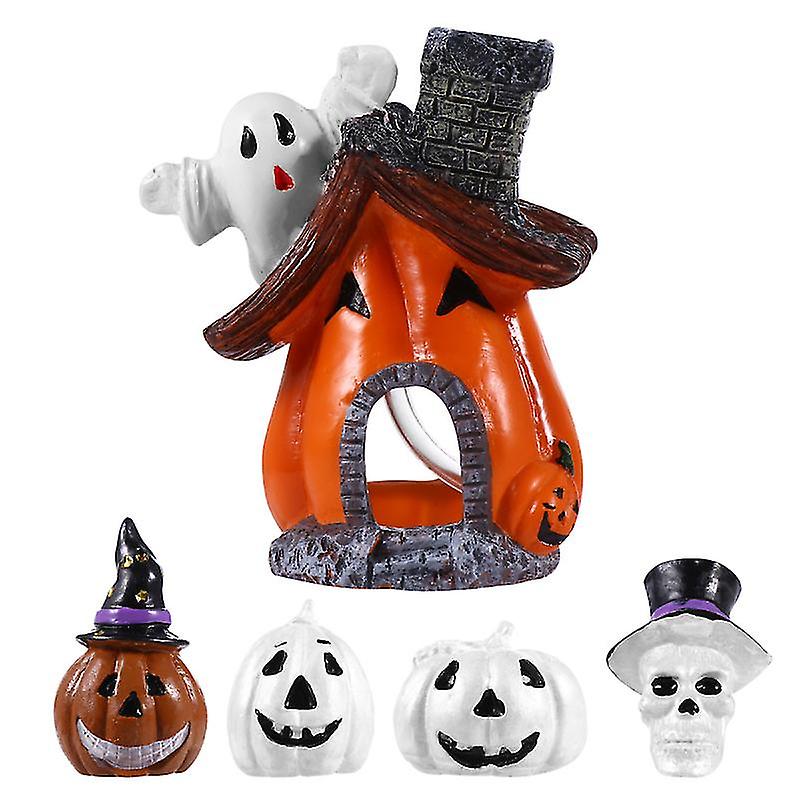 5pcs Pumpkin Decoration For Halloween Decorations