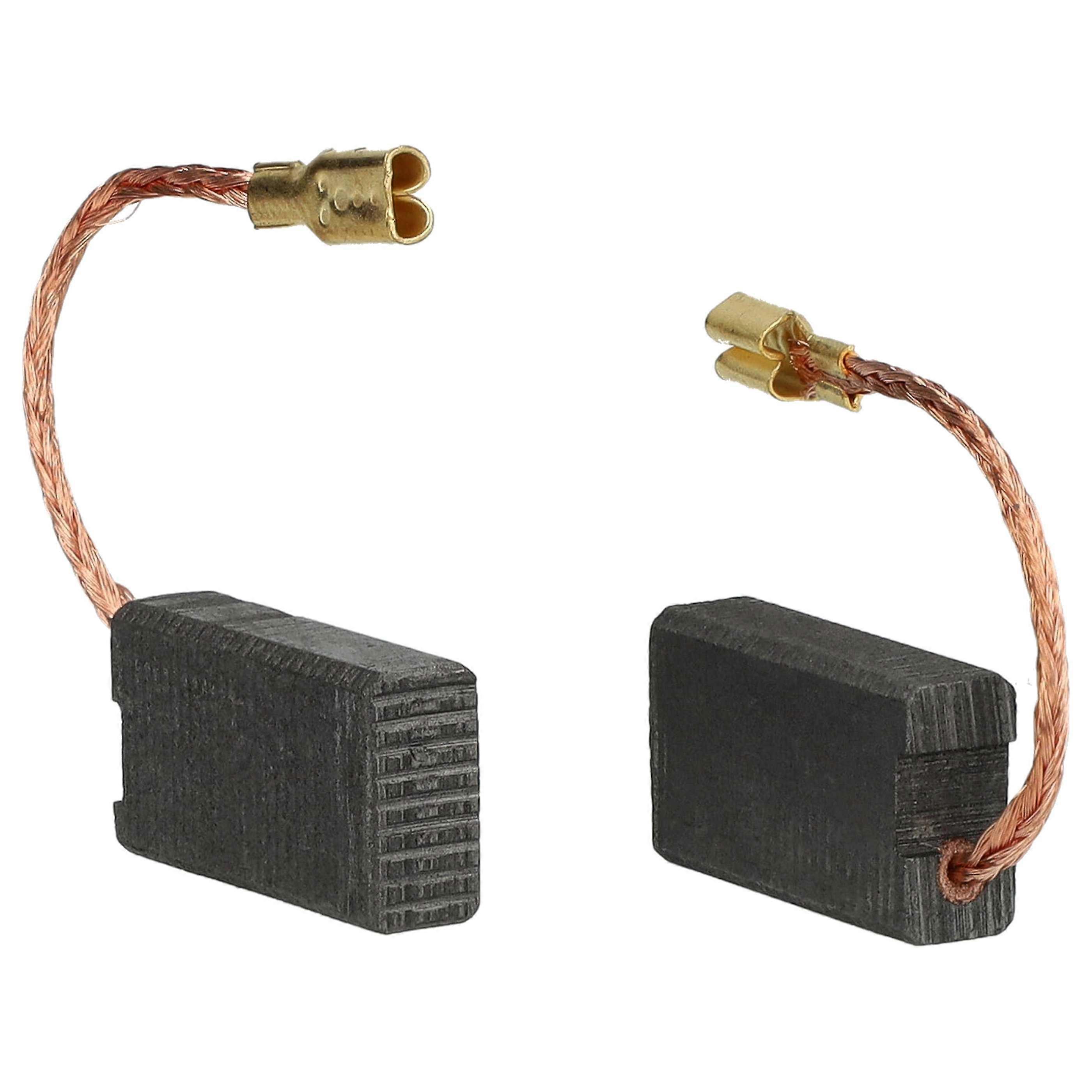 vhbw 2x Kohlebürste 17,5 x 10 x 5 mm kompatibel mit AEG SB2E.24 RT, SB2E.24 RT(911), SB2E.22 R(911), SB2E.20 RS, SB2E.22 R Elektrowerkzeug