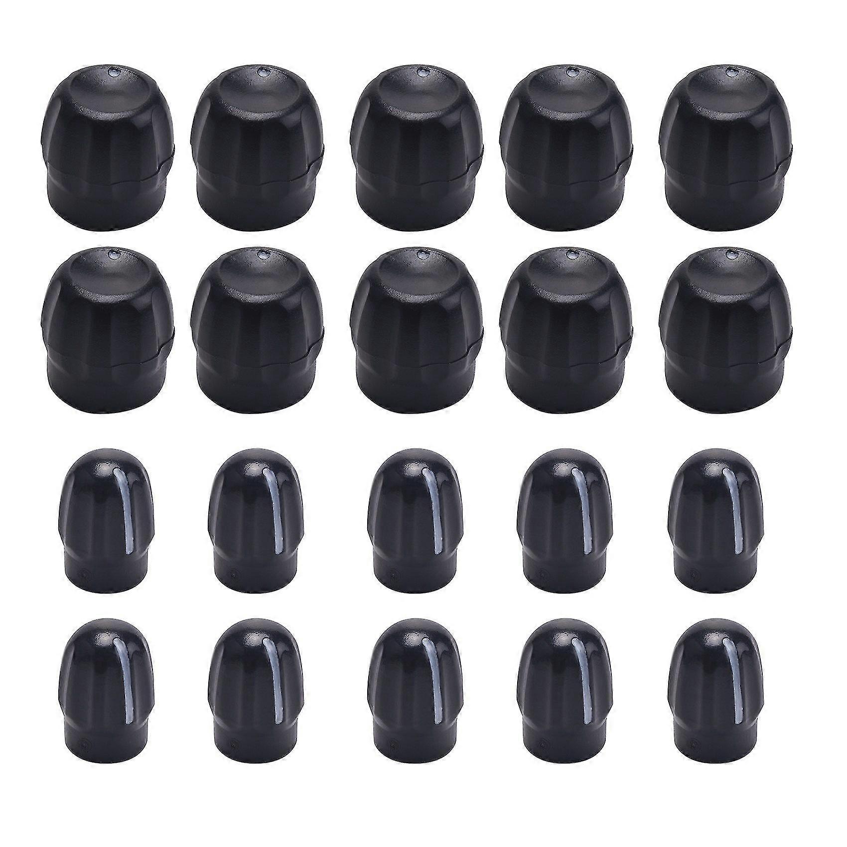 10pairs Volume Knob + Channel Selector Knob For Two Way Radio Cp040 Ep350 Gp328 Ep450 Pro5150 Gp338