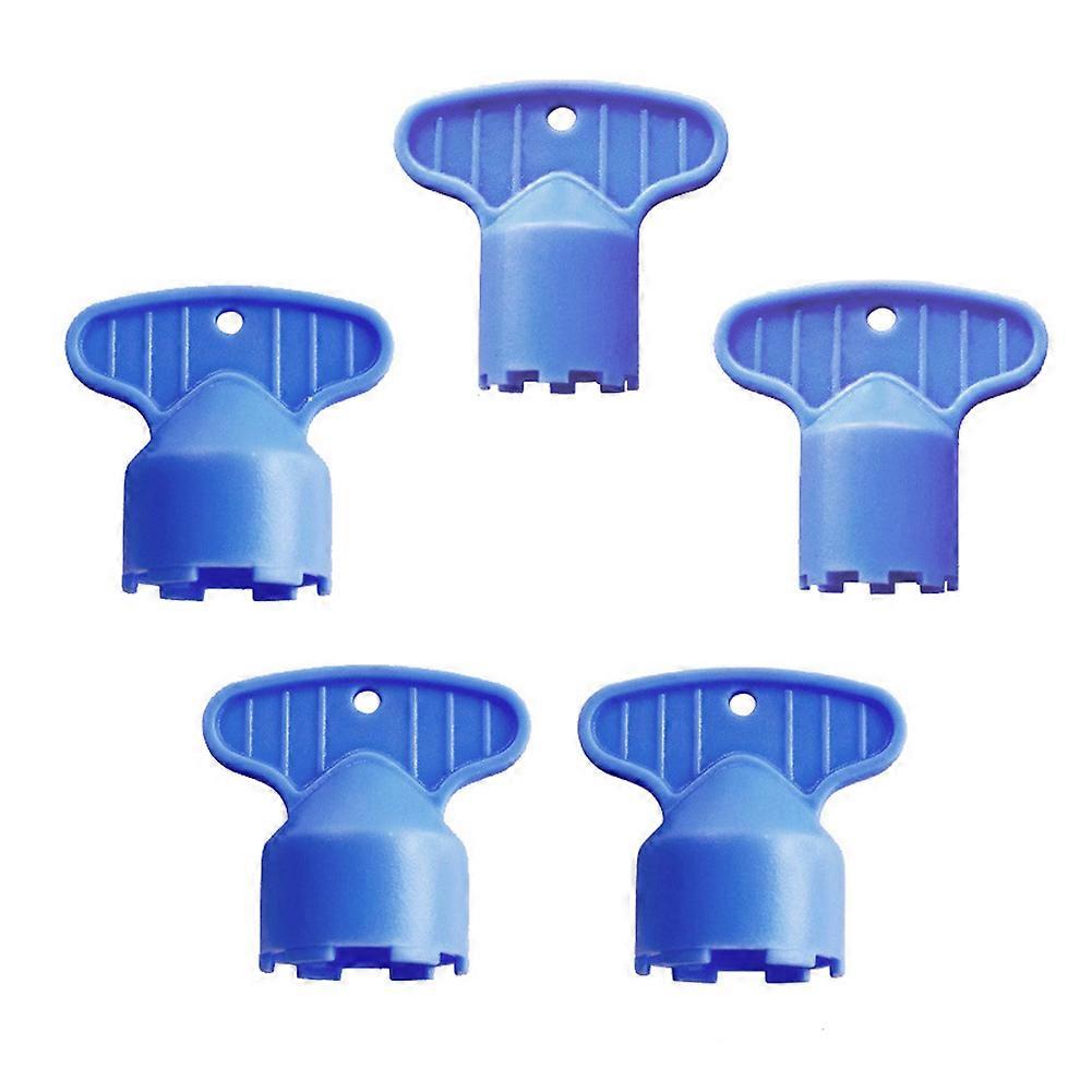 Faucet Aerator Key Removal Wrench Tool Aerator Key Sink Aerator Wrenches for Cache Aerators Blue (5)