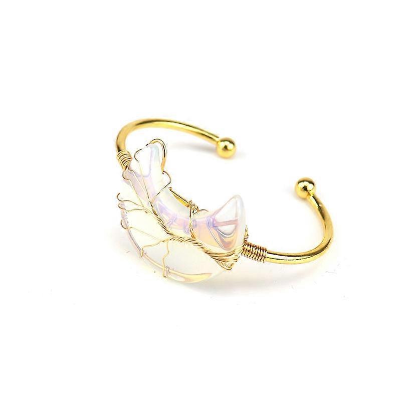Bracelet - Opal Moonlit Tree Bracelet - Iridescent Dream