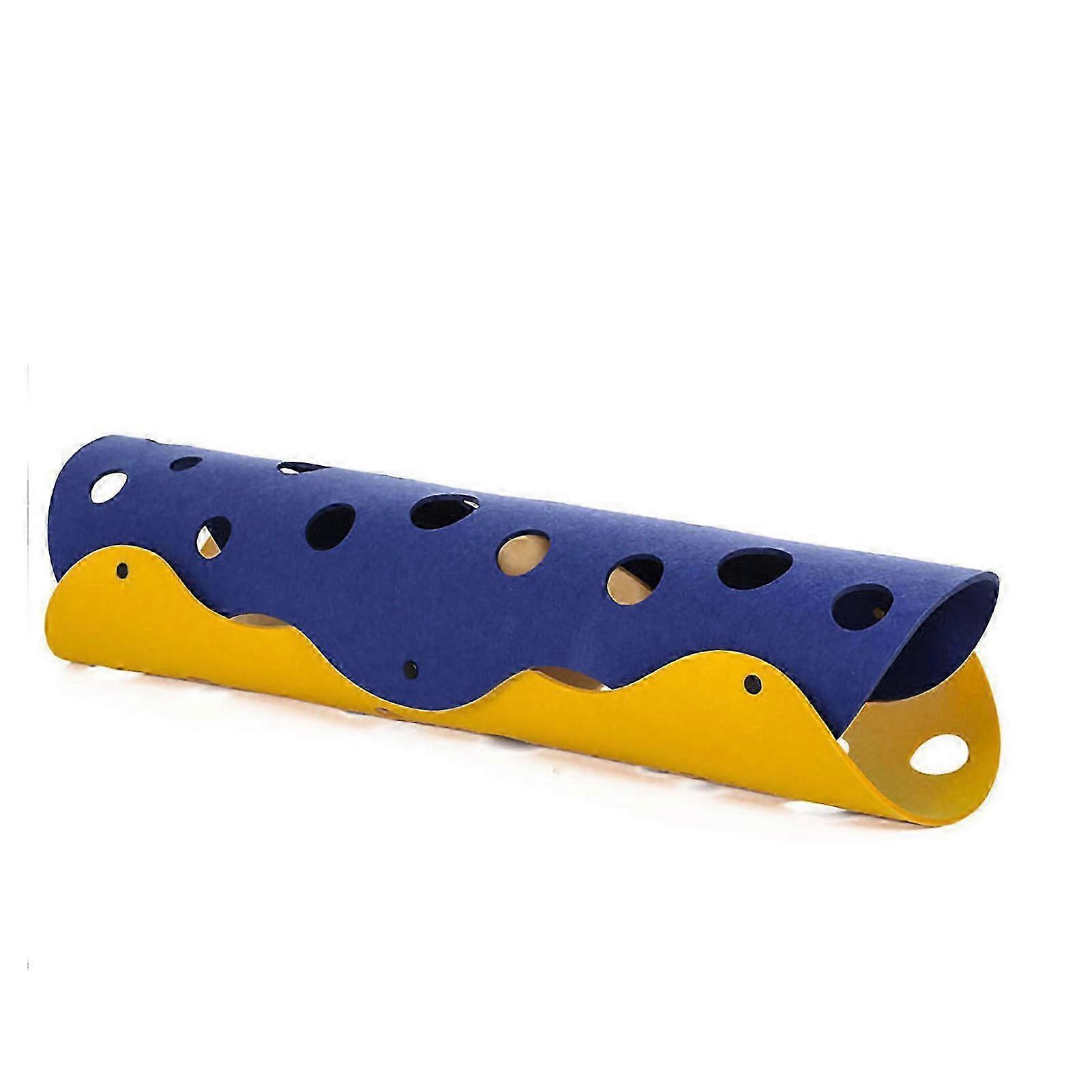 Felt Cat Tunnel Abrasion Resistant Interactive Collapsible Cat Tunnel Tube Toy For Cats