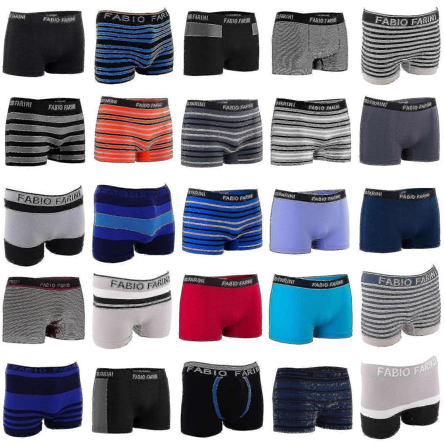 Multi-piece Seamless Mens Boxer Shorts. Comfortable And Dimensionally Stable Elasticity Made Of Micr