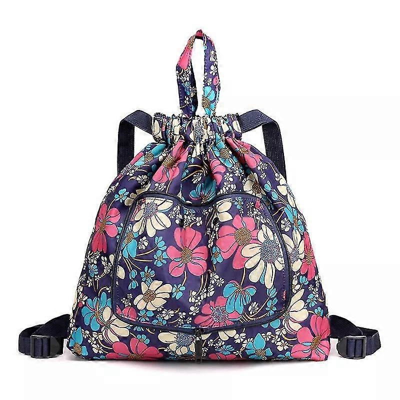 Drawstring Foldable Large Capacity Dry-wet Separation Travel Sports Backpack