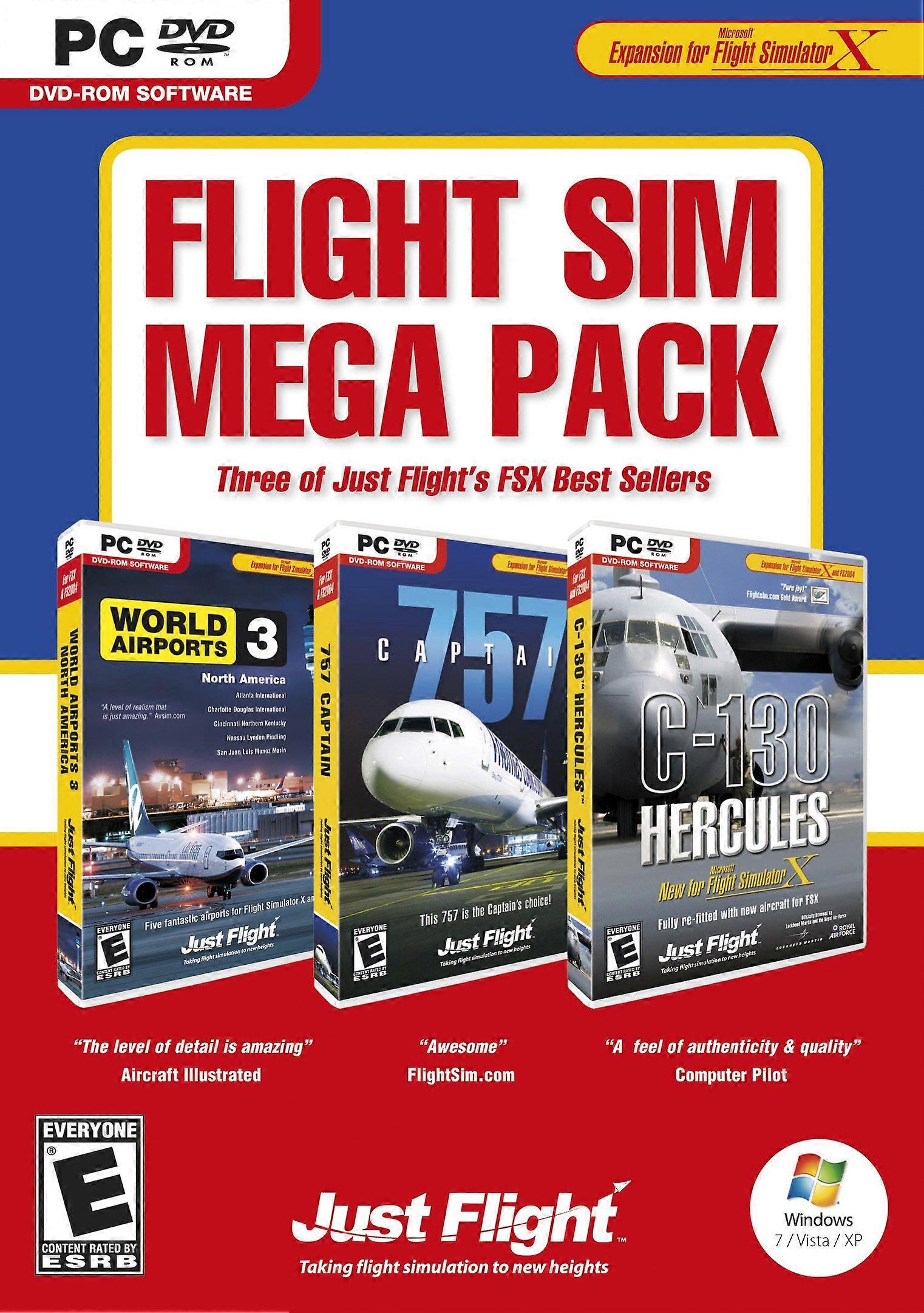 Flight Sim Mega Pack (PC CD) - New & Sealed