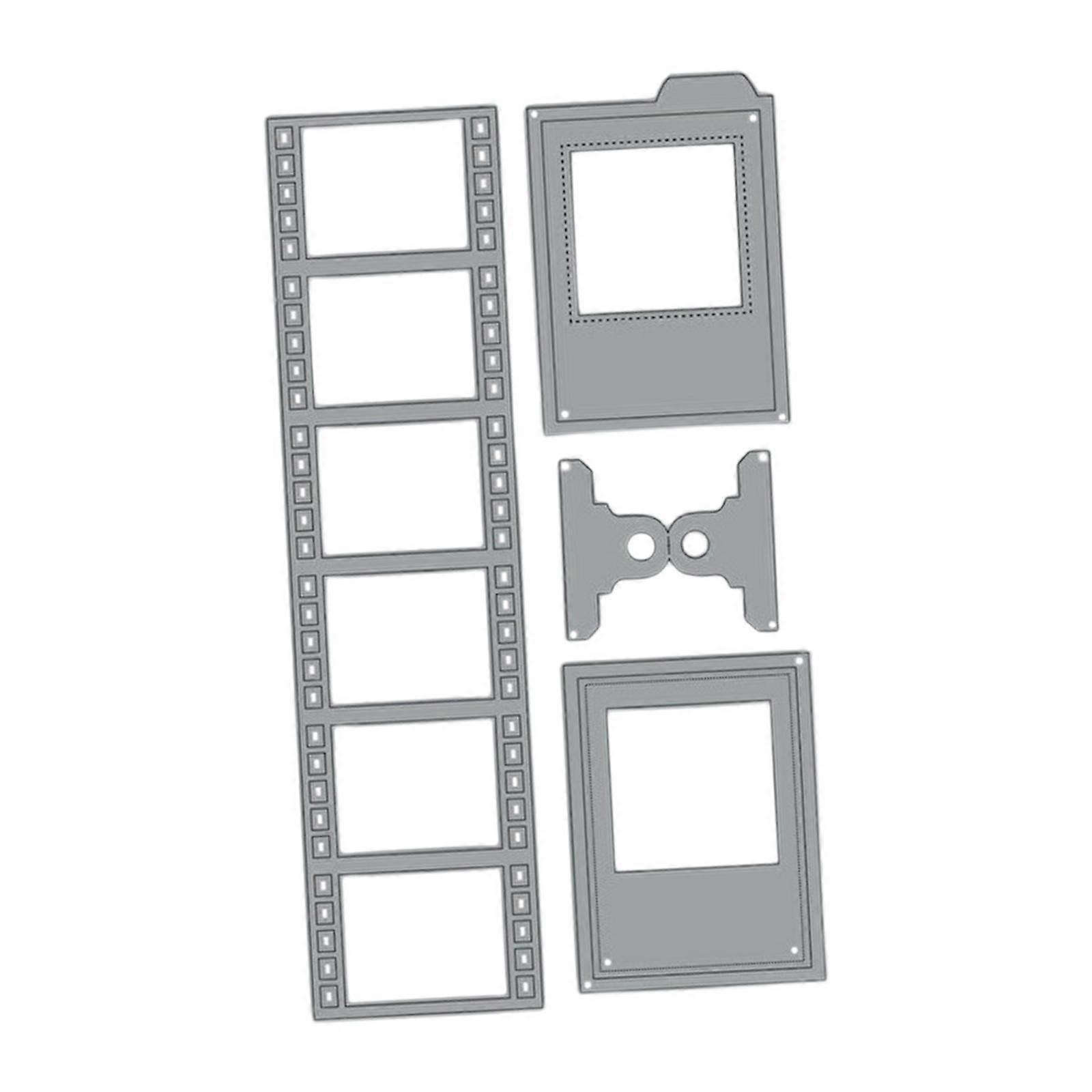 Camera Film Cutting Dies Cut Stencils for DIY Projects Invitations Embossing