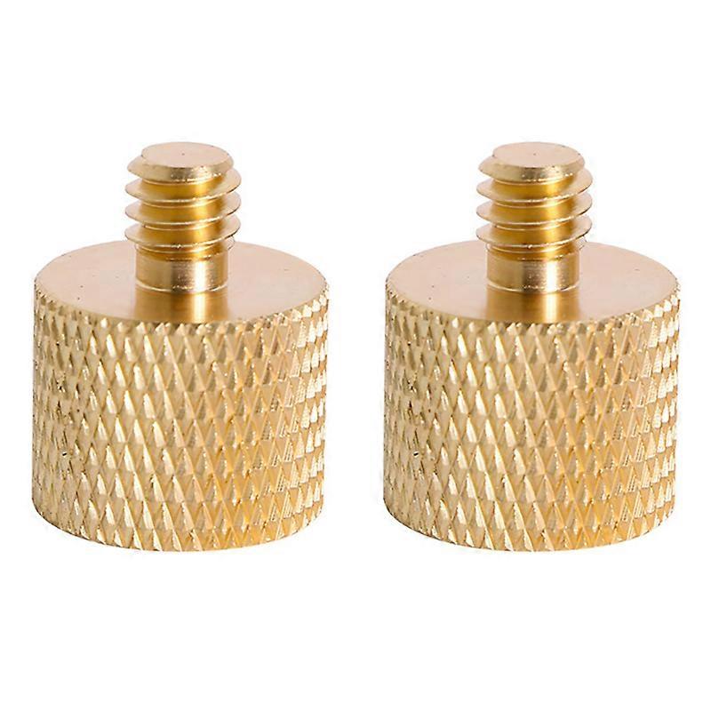 2PCS Camera Screw 1/4 to 3/8 Inch Conversion Screw Quick Release Screw Mount Adapter for Dslr Camera Monopod Tripod