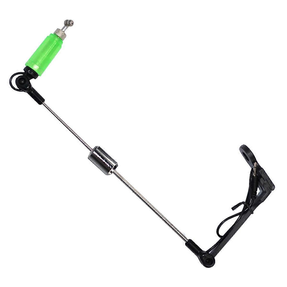 معدات الصيد الأوروبية ، سمك الشبوط الصيد المتذبذب ، أربعة ألوان وامض راد الصلب إنذار ، اكسسوارات الصيد الأخضر