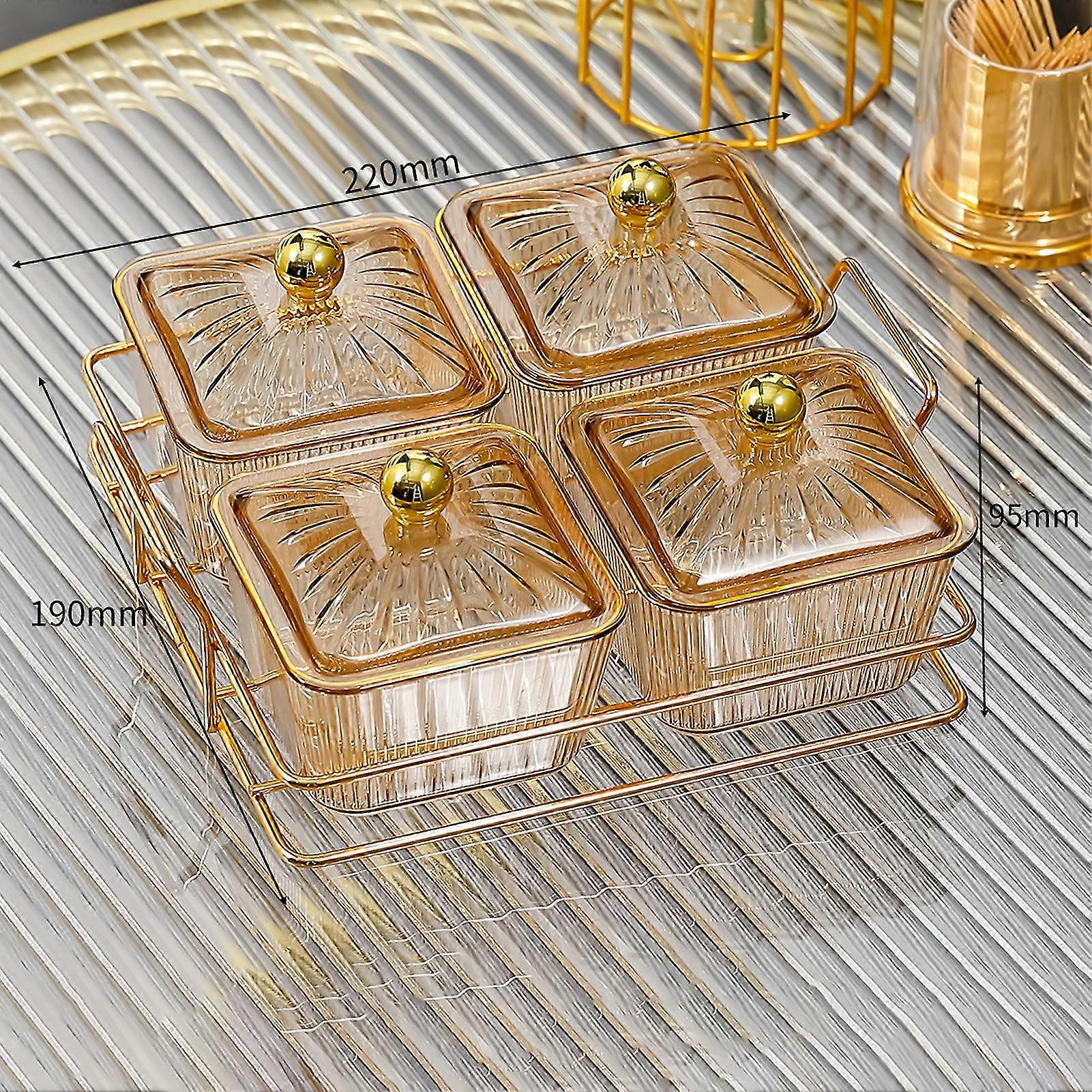 Houshold Snack Serving Tray Large Capacity Stackable Snack Tray Large Capacity Stackable Snack Tray