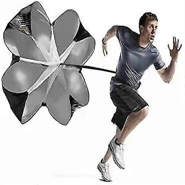 Speed Resistance Parachute For Speed And Acceleration Training Grey / Black, 54