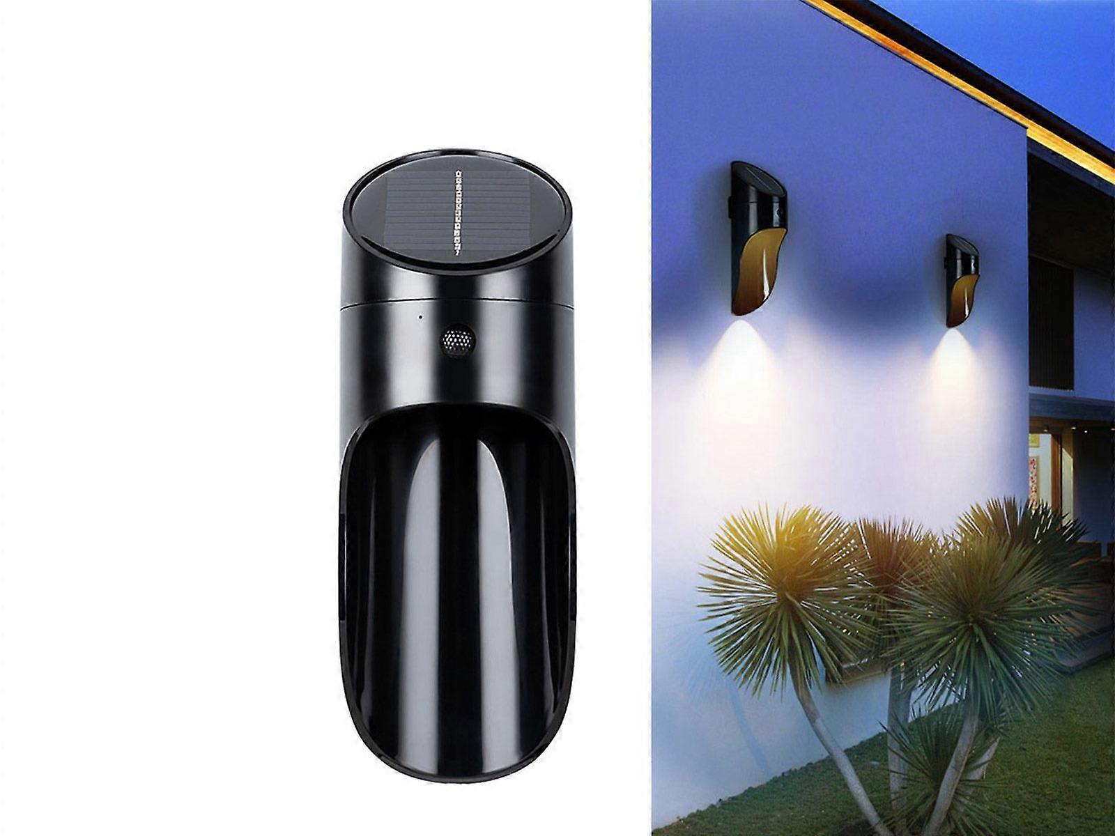 Solar Powered Waterproof Motion Sensor Wall Lamp