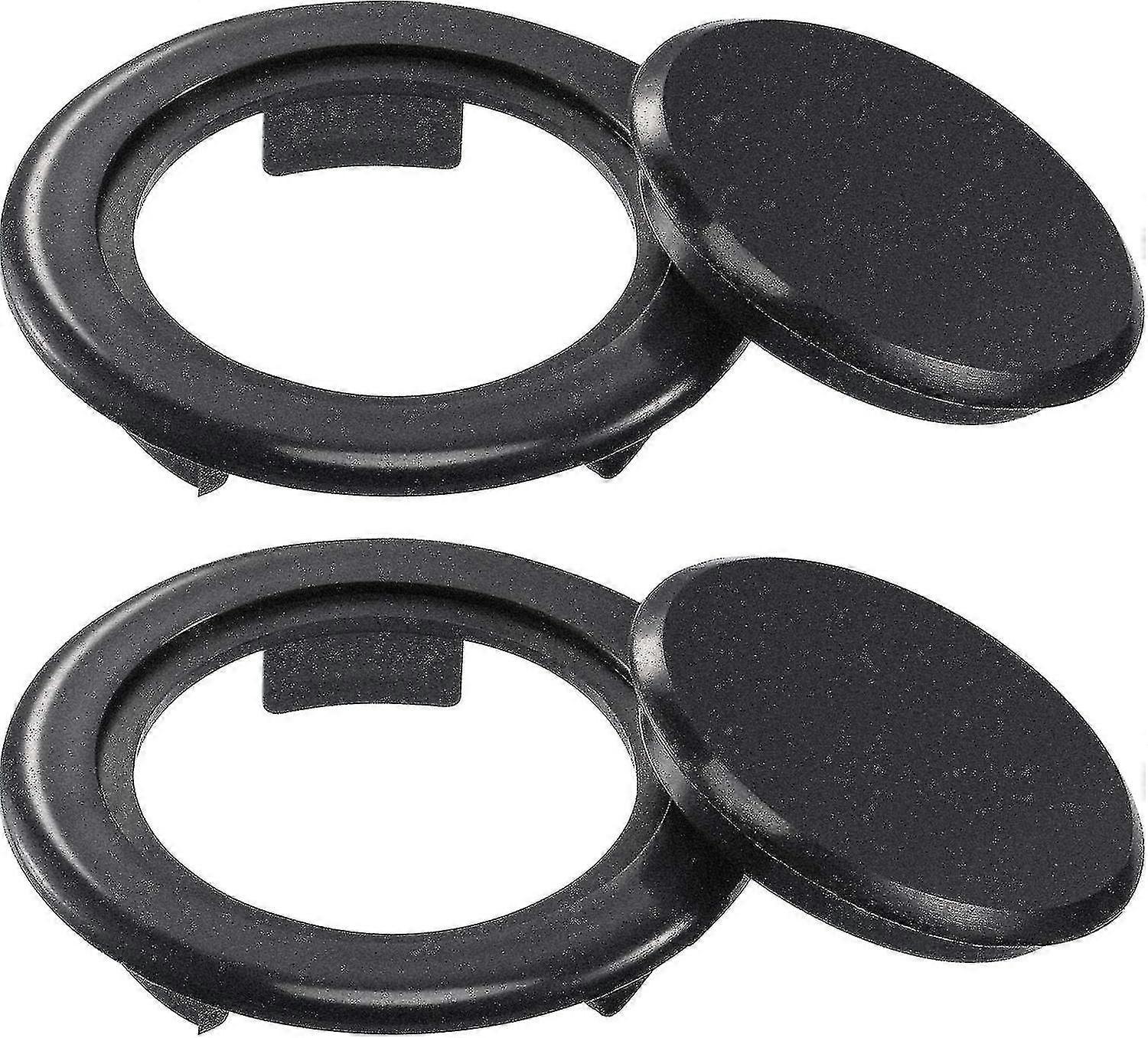 2pcs Table Umbrella Hole Ring Thick Hole Plugpvc Parasol Table Hole Protector With Cap Waterproof Table Stopper