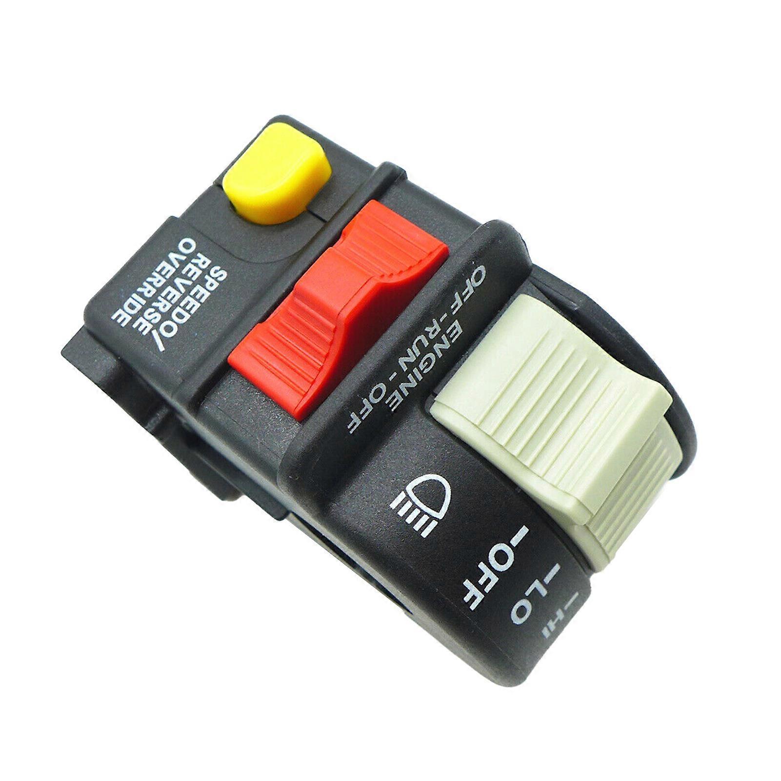 Multifunctional Motorcycle Handlebar Switch Compatible for Polaris ATV 4010560 4010591 01-05