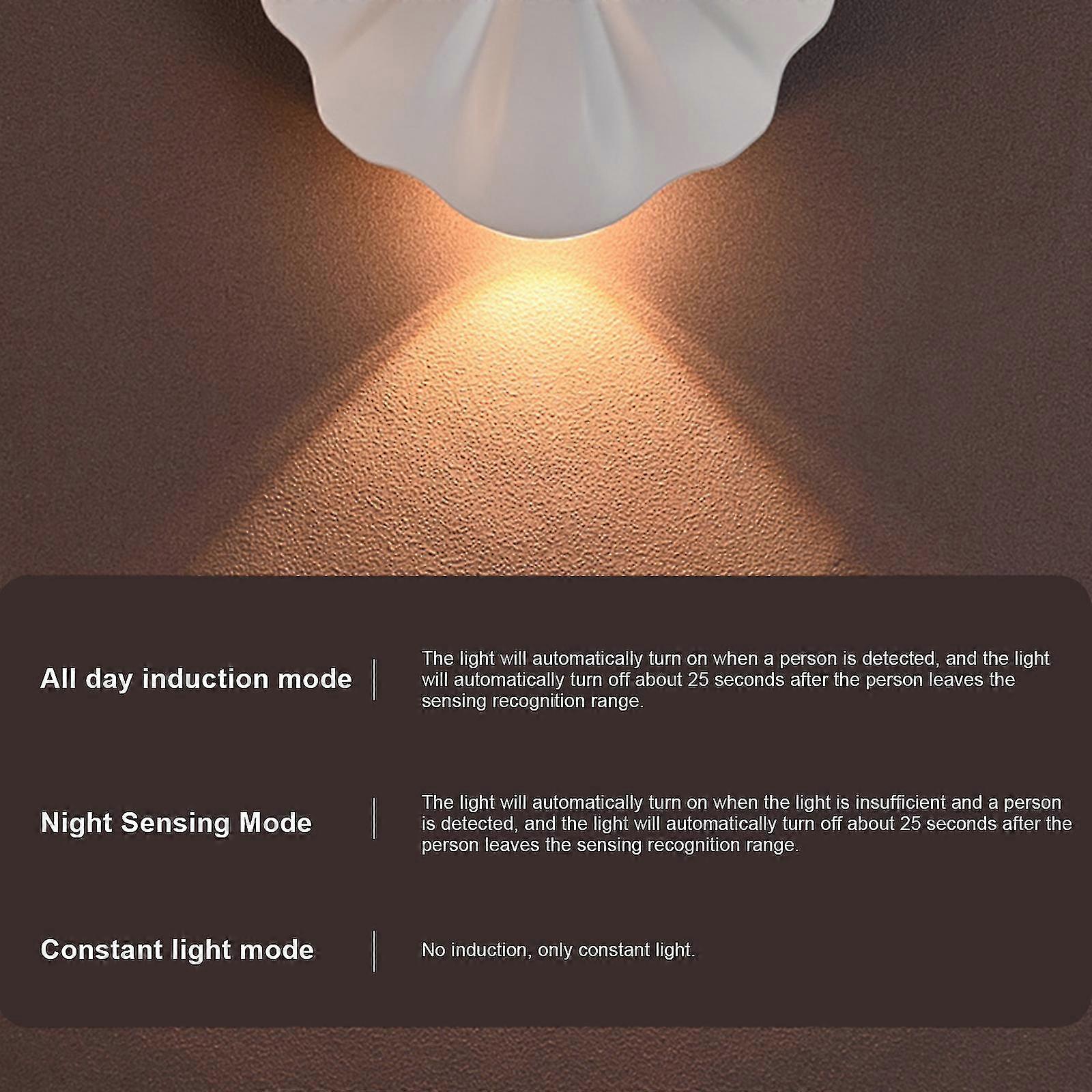 Motion Sensor Light Light Night Light Type C Usb For Kitchen Bedroom Living Room Sensor Indoor Ligh