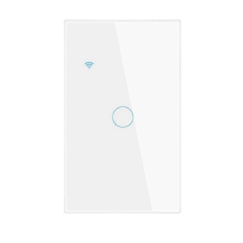 Tuya Smart Switches US Neutral Wire/No Neutral Wire Required 1/2/3/4 Gang Light WiFi Touch Switch Work with Alexa Google Home