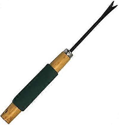 Dinner Forks 1PC Hand Weeder Wood Handle Weeding Fork Hand Weeder Garden Grass Digging Puller Tools Gardening Accessories A