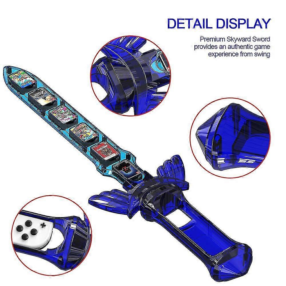 Switch Sports Game Accessories For Zelda Sword With Game Card Storage Function
