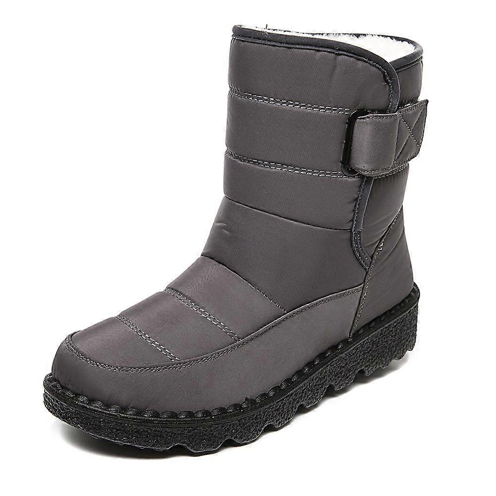High Top Non-Slip Snow Boots High Tube Watertight Women's Boots Cotton Shoes