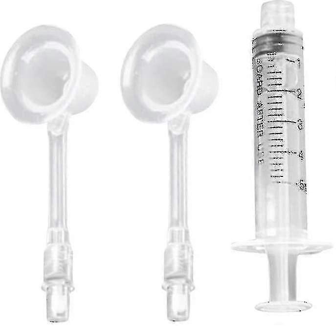 2 Pcs Nipple Aspirator Corrector Feeding Sucking For Flat Inverted Retraction