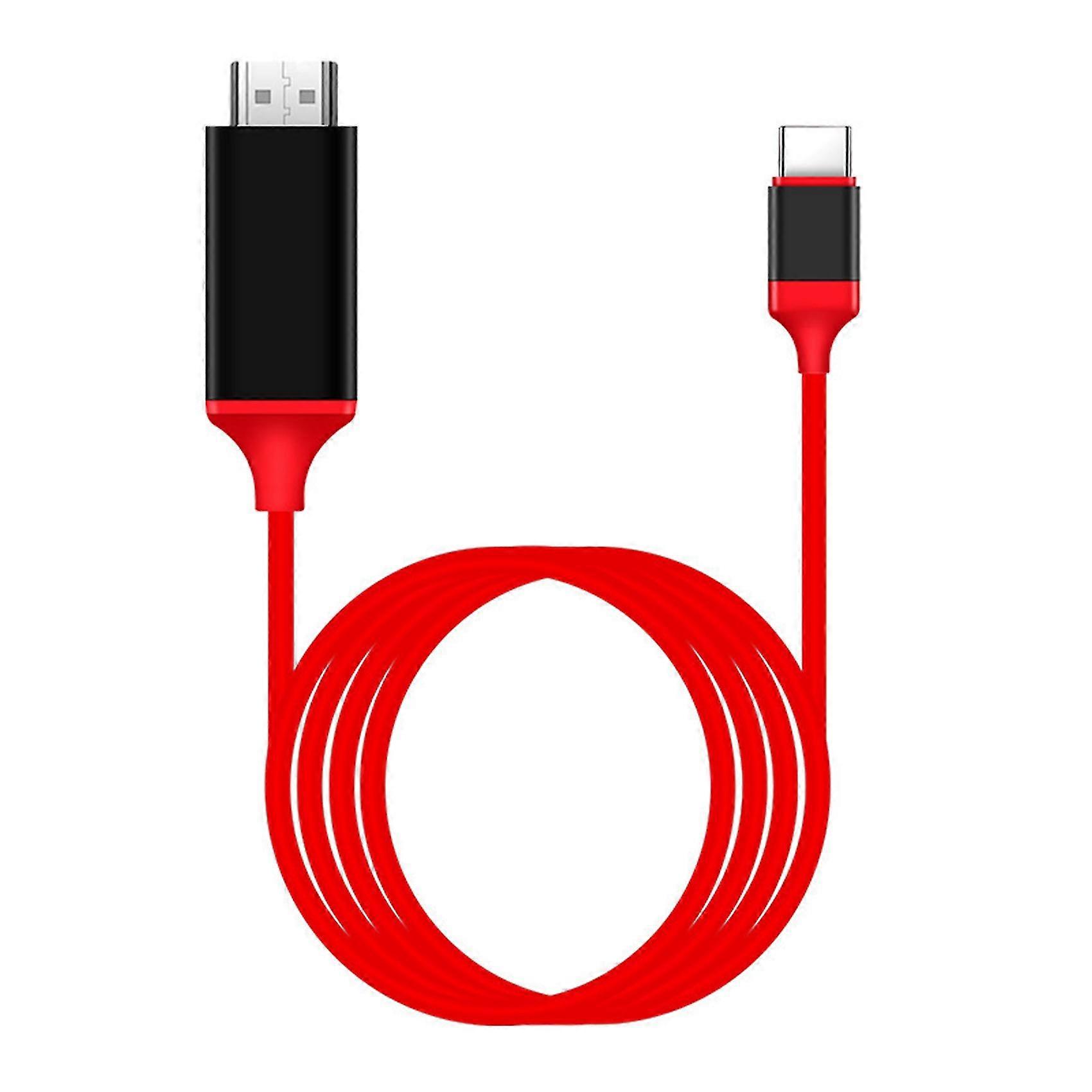 Type-c To -compatible Adapter Cable 60hz High-definition Cable For Laptop Projection Same Screen Ca
