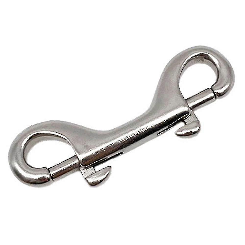 Stainless Steel Diving Double End Bolt Snap Hook Clips,100mm-316
