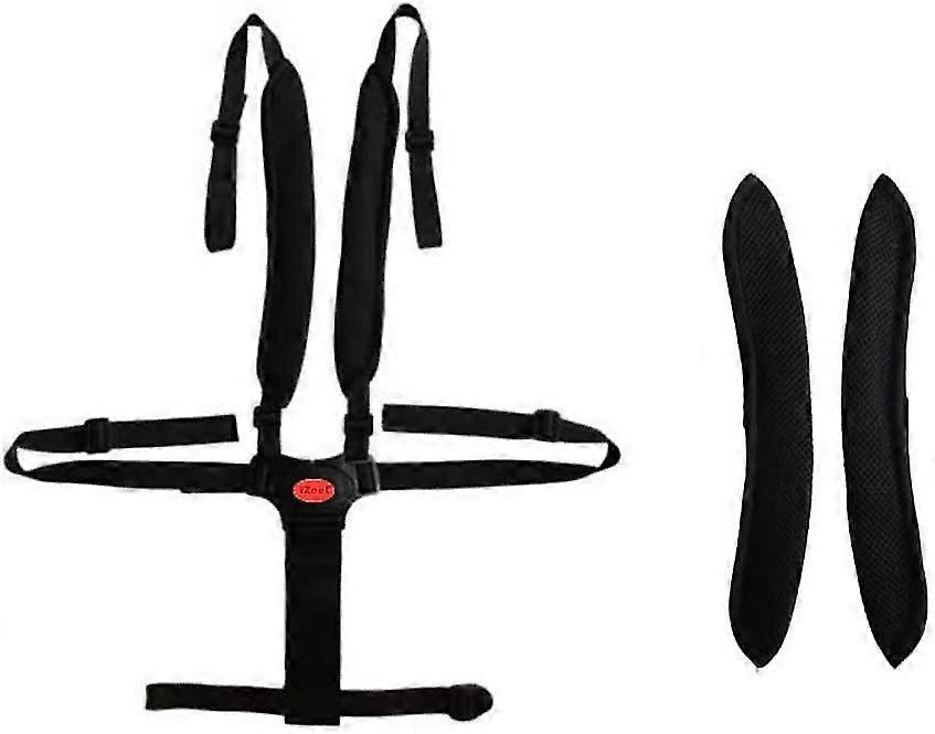 Safety Strap For High Chair And Stroller 5-point Strap. High Quality Padding. Great Stability.
