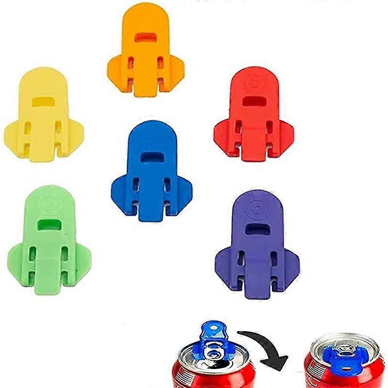 6PCS Pack Easy Can Opener Plastic Beverage