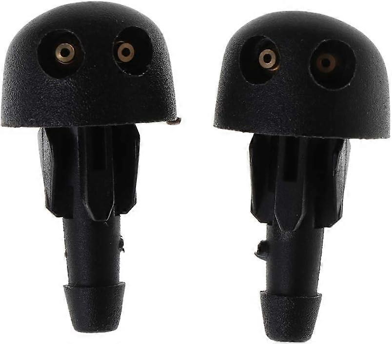 2pcs Windshield Wiper Nozzles Front Windshield Washer Jets for Car Styling Auto Replacement Part Windshield Washer Wiper