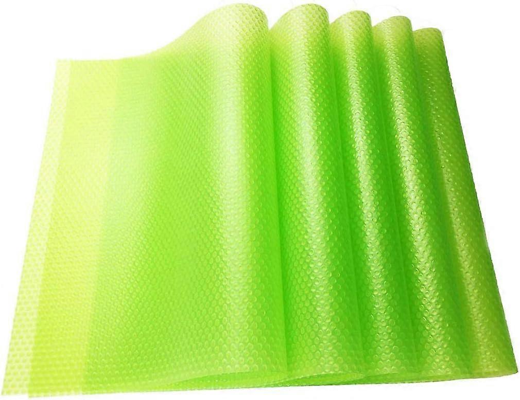Fridge Mat Washable Fridge Mat 5pcs / Set Green