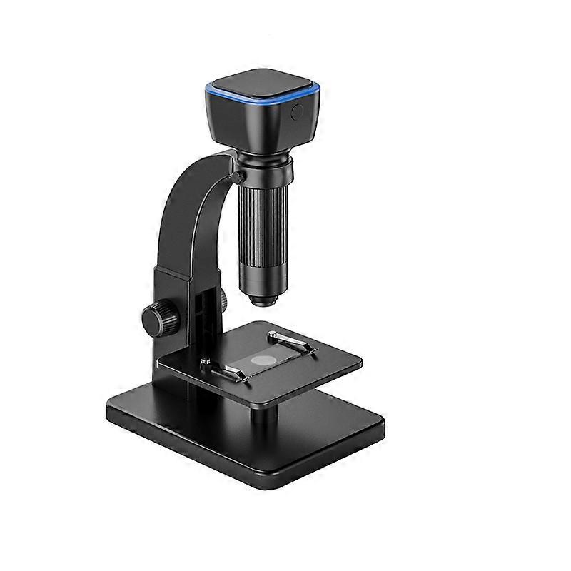 Wifi Digital Microscope 2000X 12MP LED Dual Lens Microscope Camera for Science Observation PCB Inspection For iOS Android PC