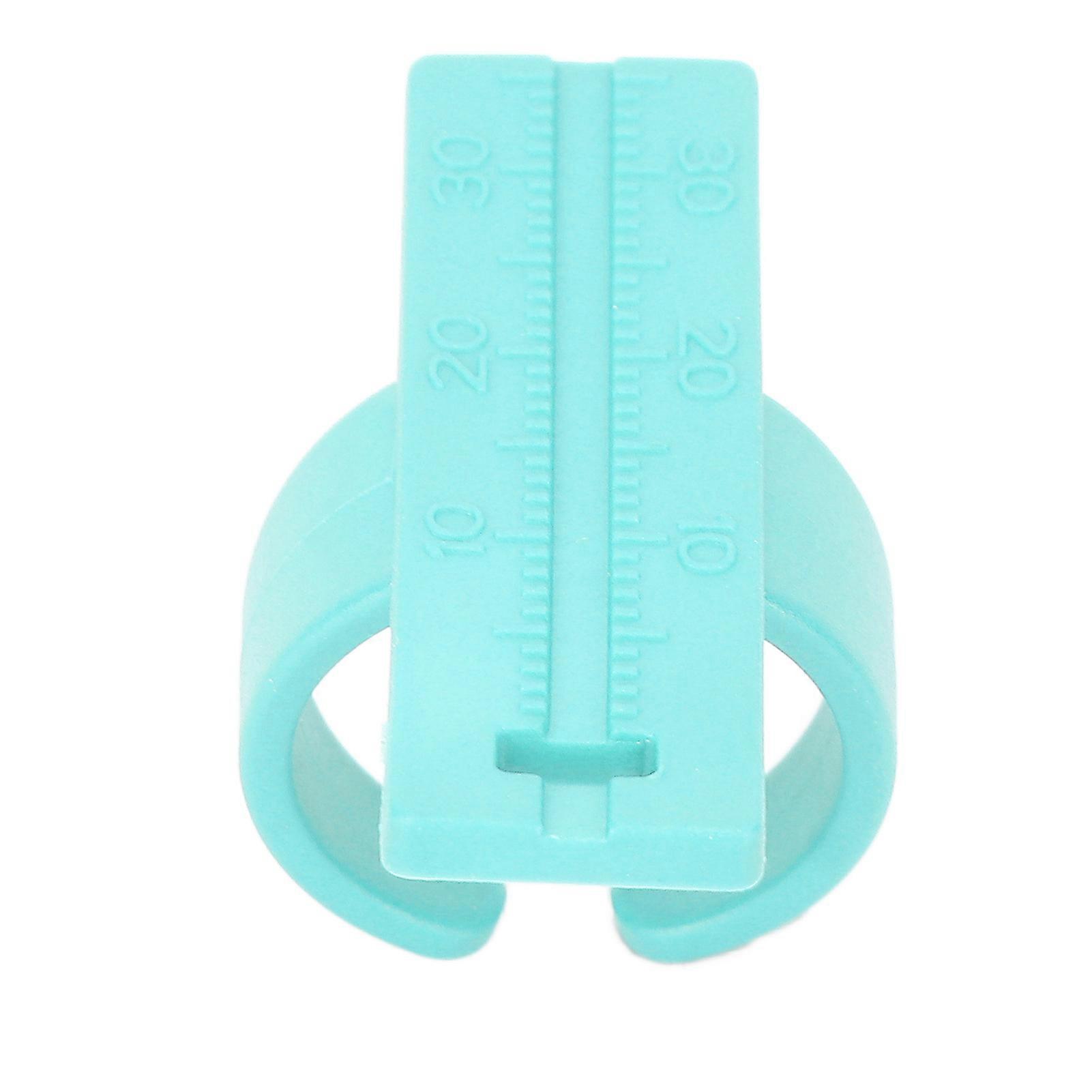 Endo Ruler Ring Plastic High Temperature Resistant Root Canal Dental Measuring Scale InstrumentGreen