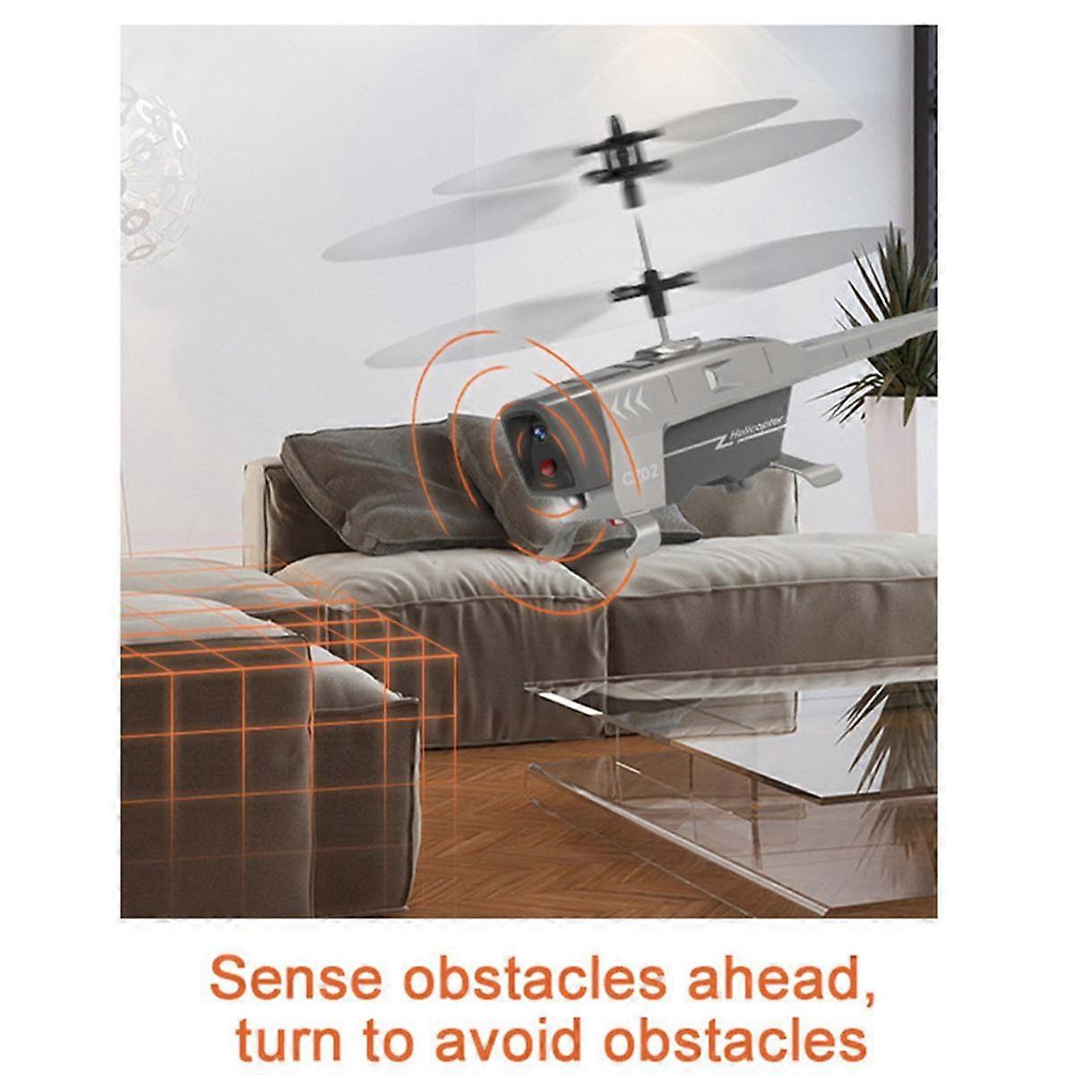 Rc Helicopter 3.5Ch Remote Control Plane 2.4G Hovering Obstacle Avoidance Airplane Aircraft Flying