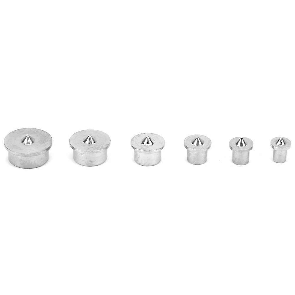 6 قطع وتد ونقاط مركز تينون دبوس النجارة 4 مم إلى 12 مم مجموعة مركز تينون