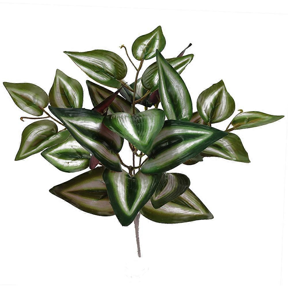 Artificial Wandering Jew with 5 Forks for Home Styling
