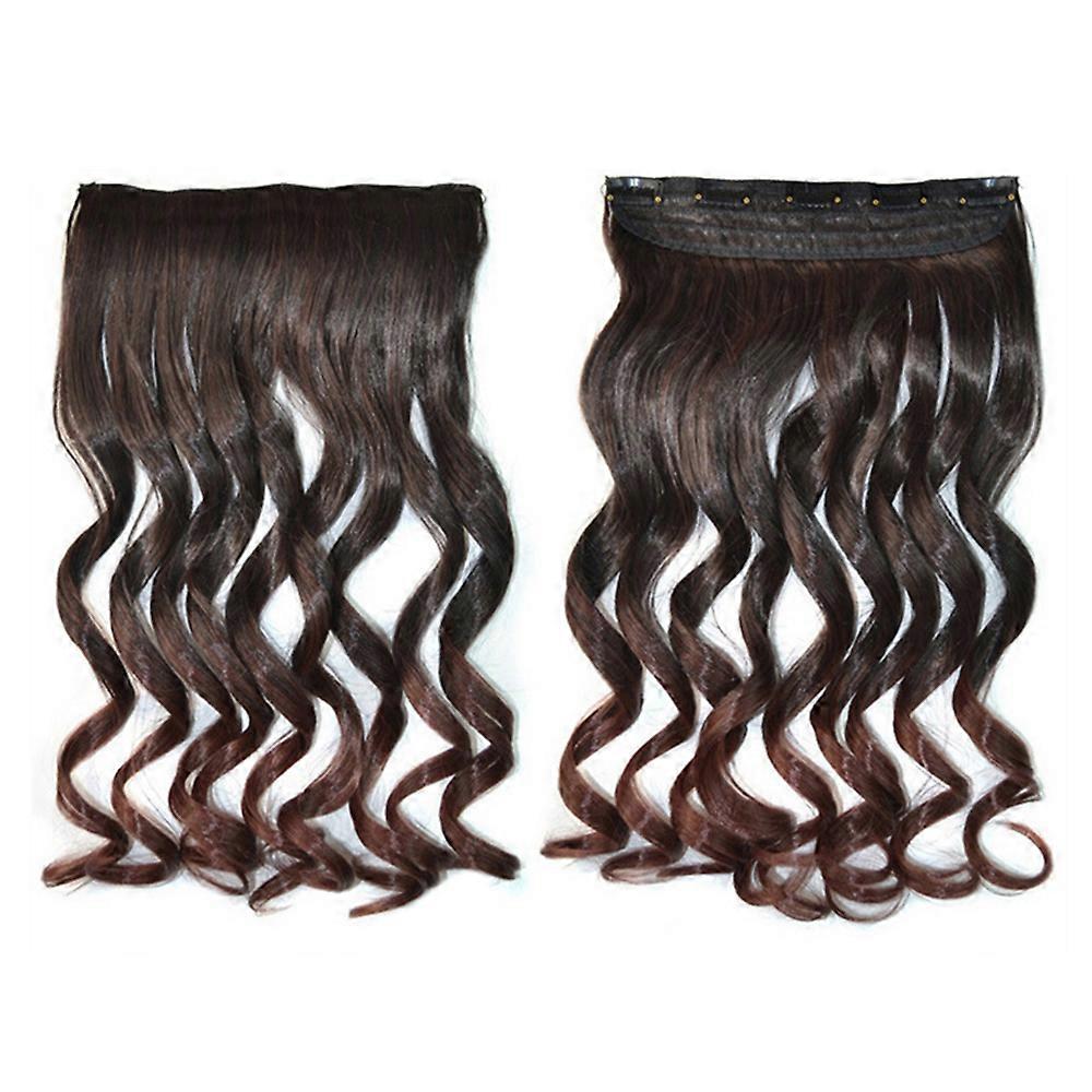 Hair Extensions Gradient Ramp Wave Curly Wig