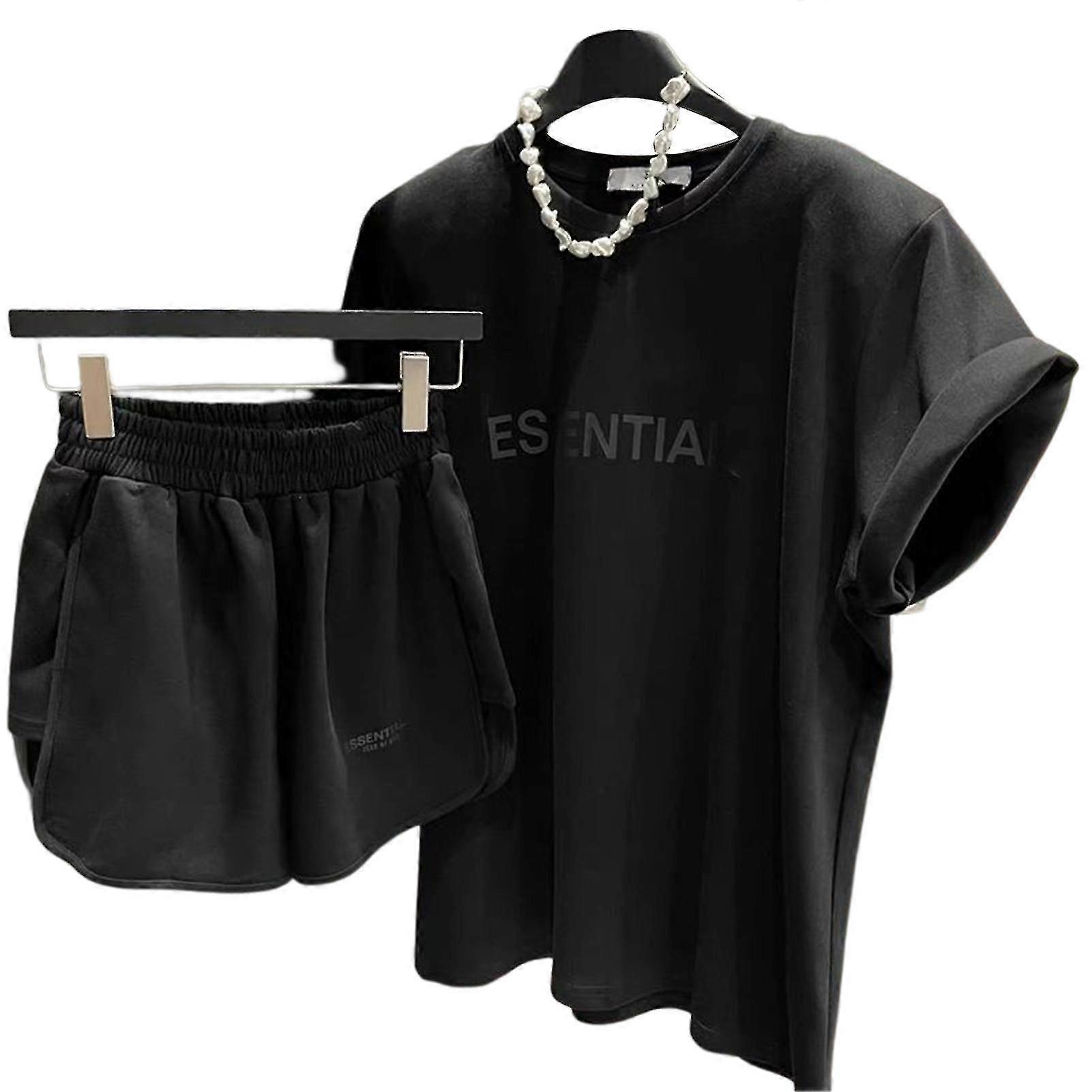 Shorts à manches courtes Costume Lettre Lâche À Manches Courtes Pour Le Nouvel An Comme