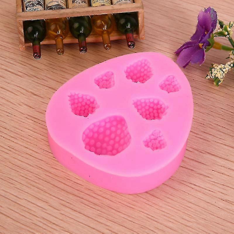 Strawberry-shaped Chocolate Mold - 1pc