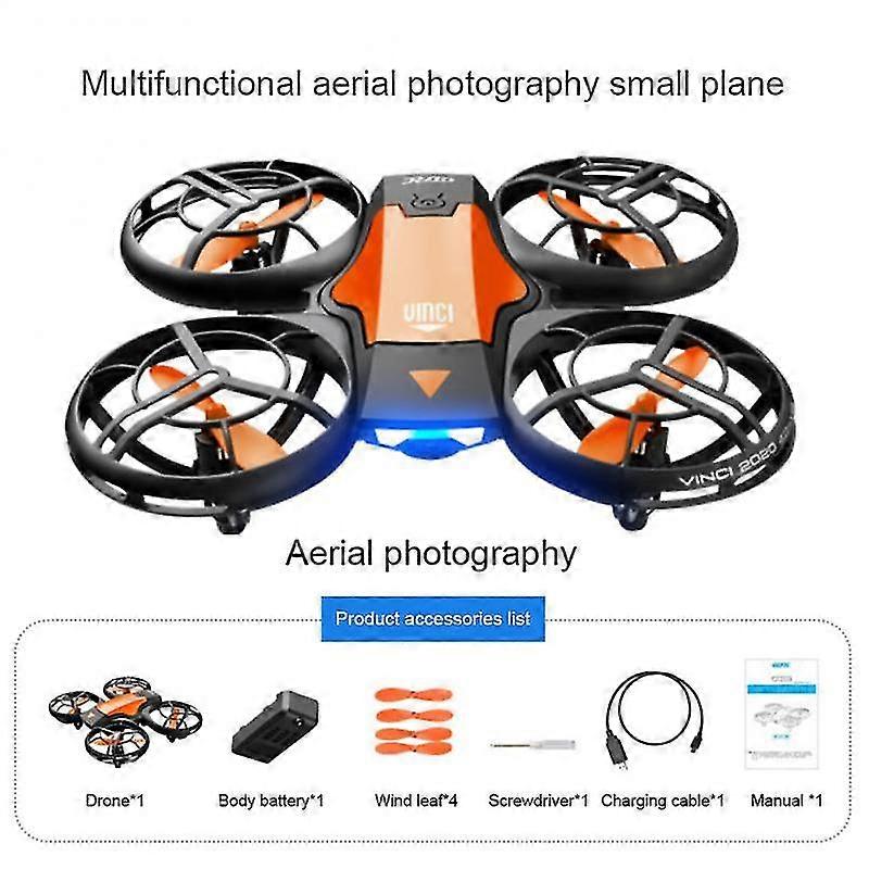 V8 New Mini Drone 4k Hd Camera Wifi Fpv Air Pressure Height Maintain Foldable Quadcopter Rc