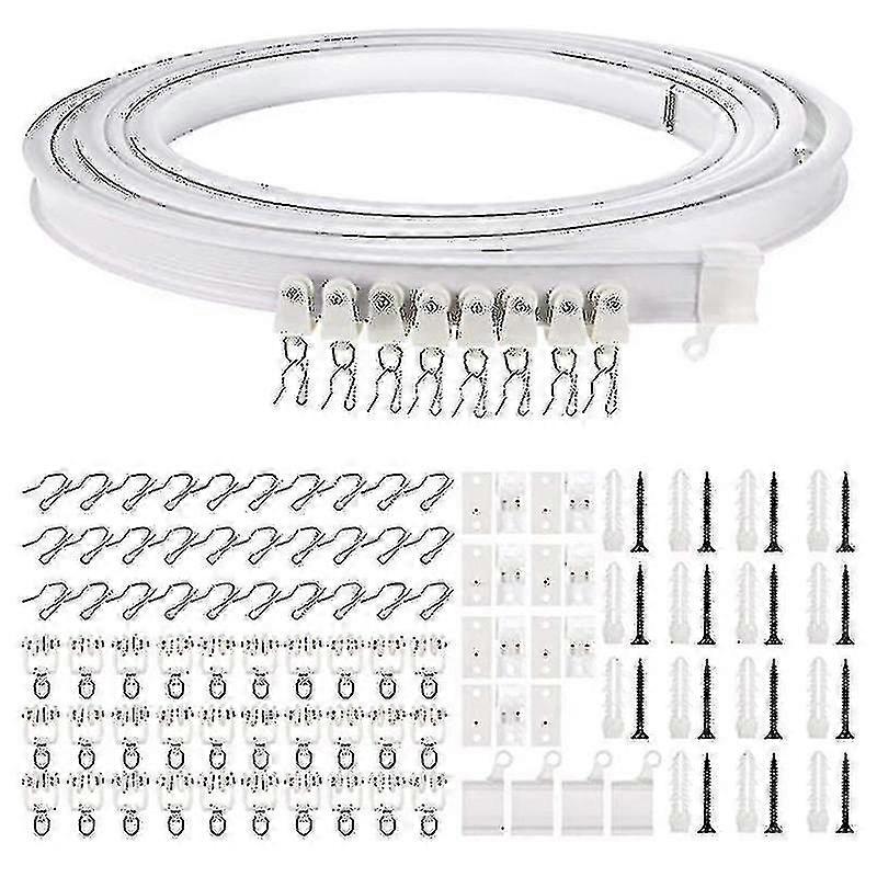 Bendable Ceiling Curved Curtain Track Flexible Ceiling Curtain