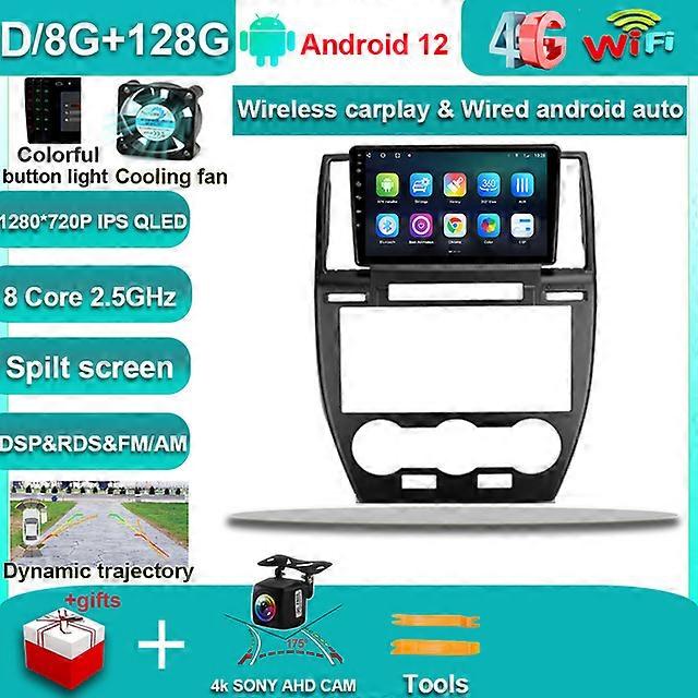 Android otomatik IPS DSP Carplay Android 12 Land Rover Freelander 2 2006 - 2012 Araba Radyo Multimedya Video Oynatıcı Navigasyon