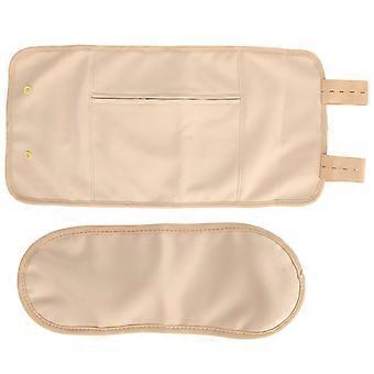 Castor Oil Pack Wrap Wasbaar Herbruikbare Elastische Band Verstelbare Castor Oil Pack voor Lever Detox