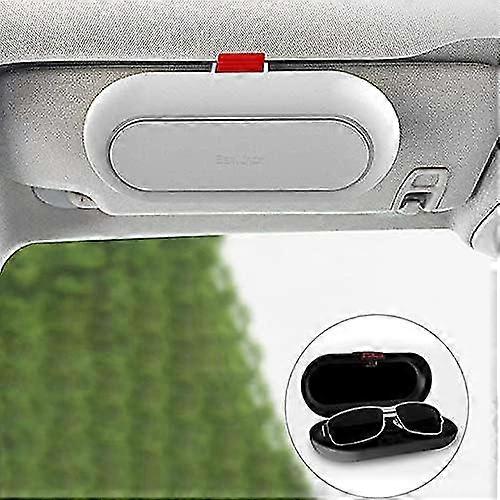 Car Glasses Case, Extendable Sun Visor Sunglasses Holder, Multi-function Car Sun
