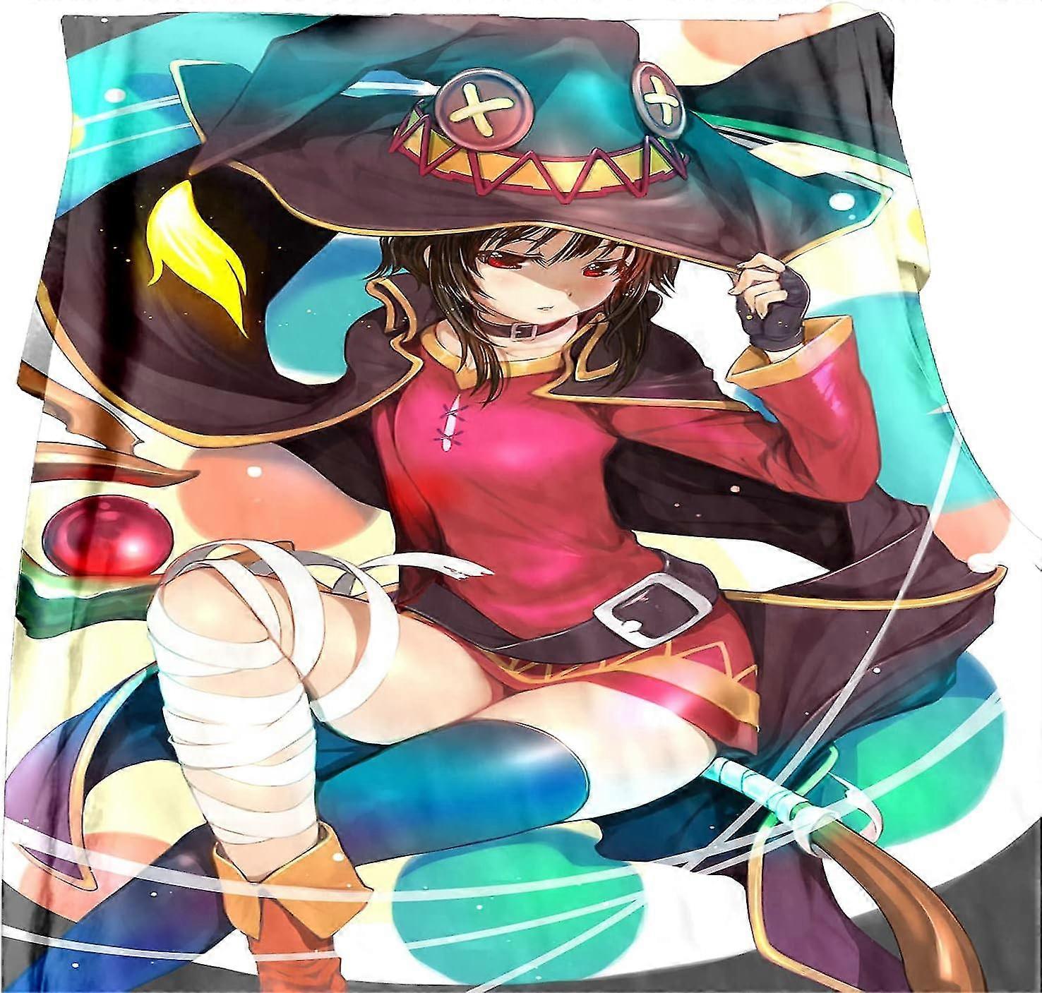 بطانيات رمي ناعمة مريحة من الرسوم المتحركة اليابانية ، بطانيات الفانيلا ذات الرمي الدافئ من Overlord Albedo مخصصة ، مانجا أفخم Breathaids10688