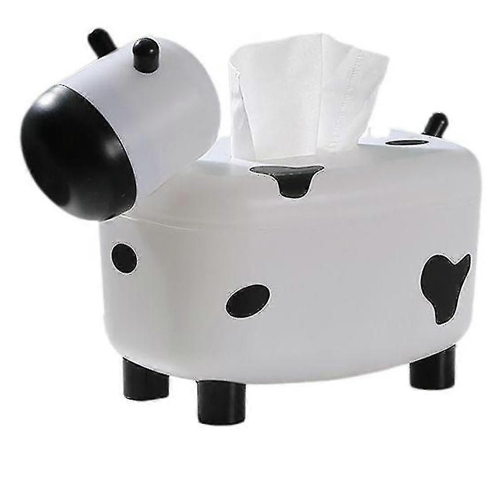 2024 Cute Tissue Box Holders Cow Shape Decorative