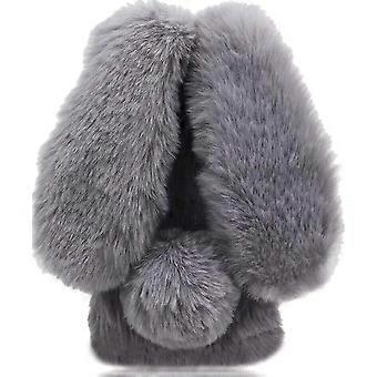 Case For Samsung Galaxy Xcover 7 Plush Case Lovely PlushRabbit Autumn And Winter Rabbit FurProtection PlushCase